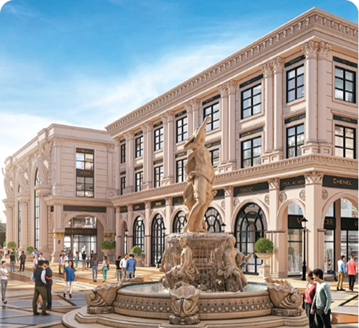 Omaxe World Street Floors in New Chandigarh