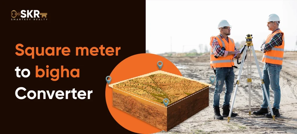 Square meter to bigha Converter