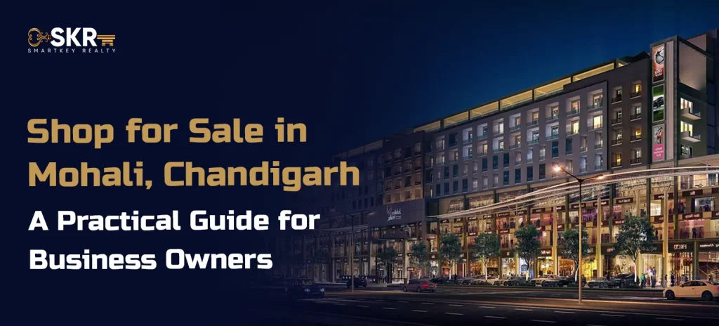 Shop for Sale in Mohali, Chandigarh: A Practical Guide for Business Owners