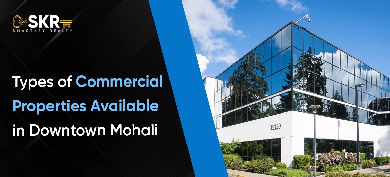 Types of Commercial Properties Available in Downtown Mohali