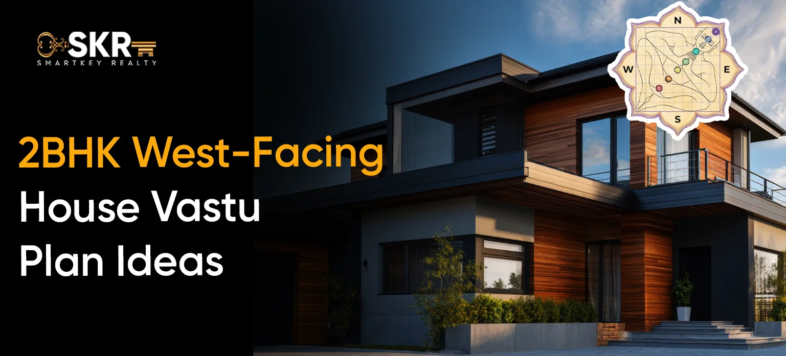 2BHK West-Facing House Vastu Plan Ideas