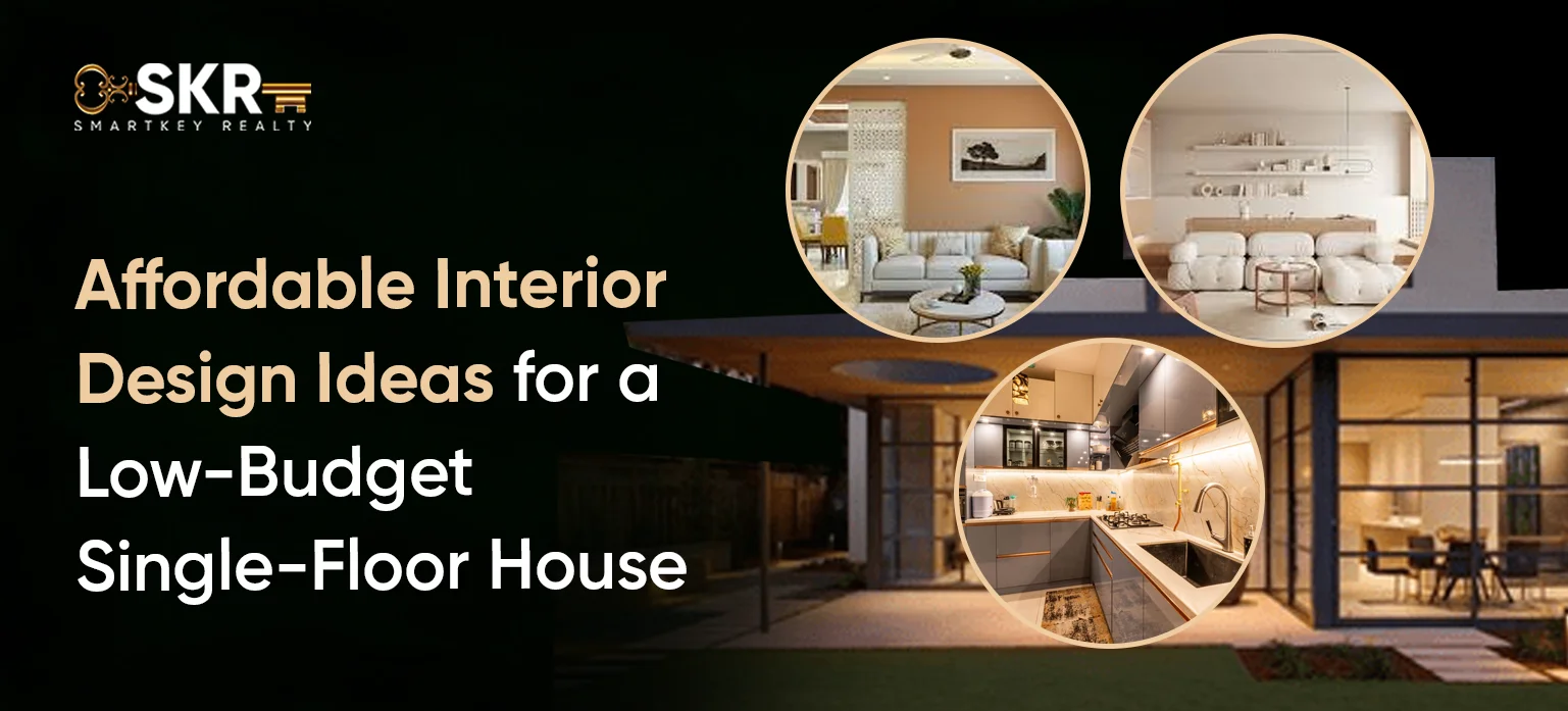 Affordable Interior Design Ideas for a Low-Budget Single-Floor House