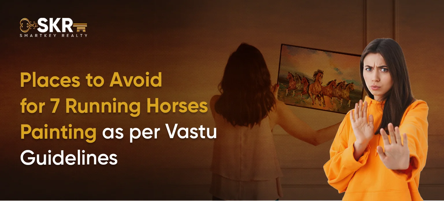 Places to Avoid for 7 Running Horses Painting as per Vastu Guidelines