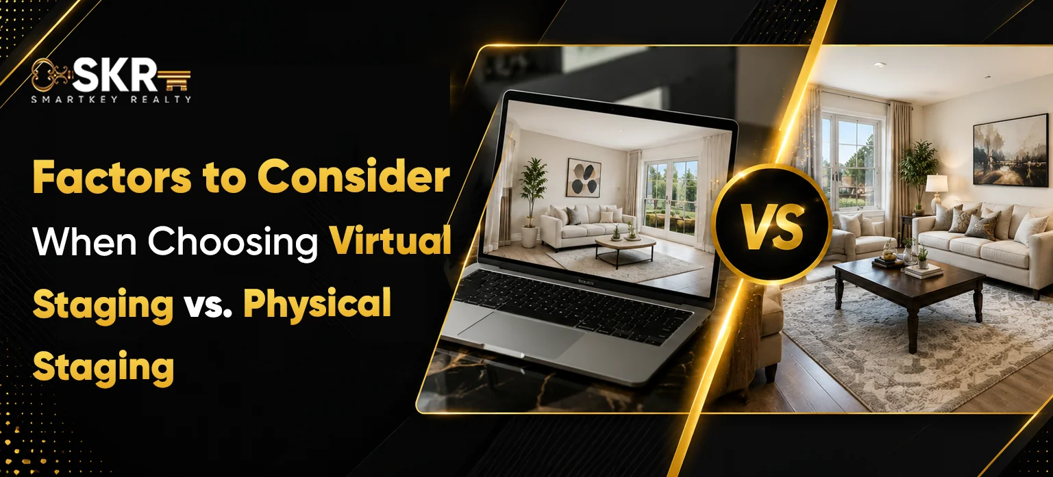 Virtual Staging vs. Physical Staging